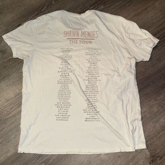 Shawn Mendes The Tour Flower T-Shirt XL - Picture 4 of 4